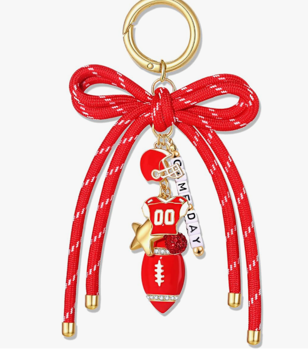 Football Bag Charms Keychain 4gCBHUT