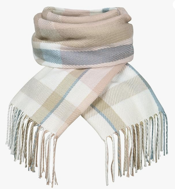 Loritta Womens Scarf Fashion Long Plaid Shawls Wraps Big Grid Winter Warm Lattice Large Scarves Gifts 3Kj0yAU